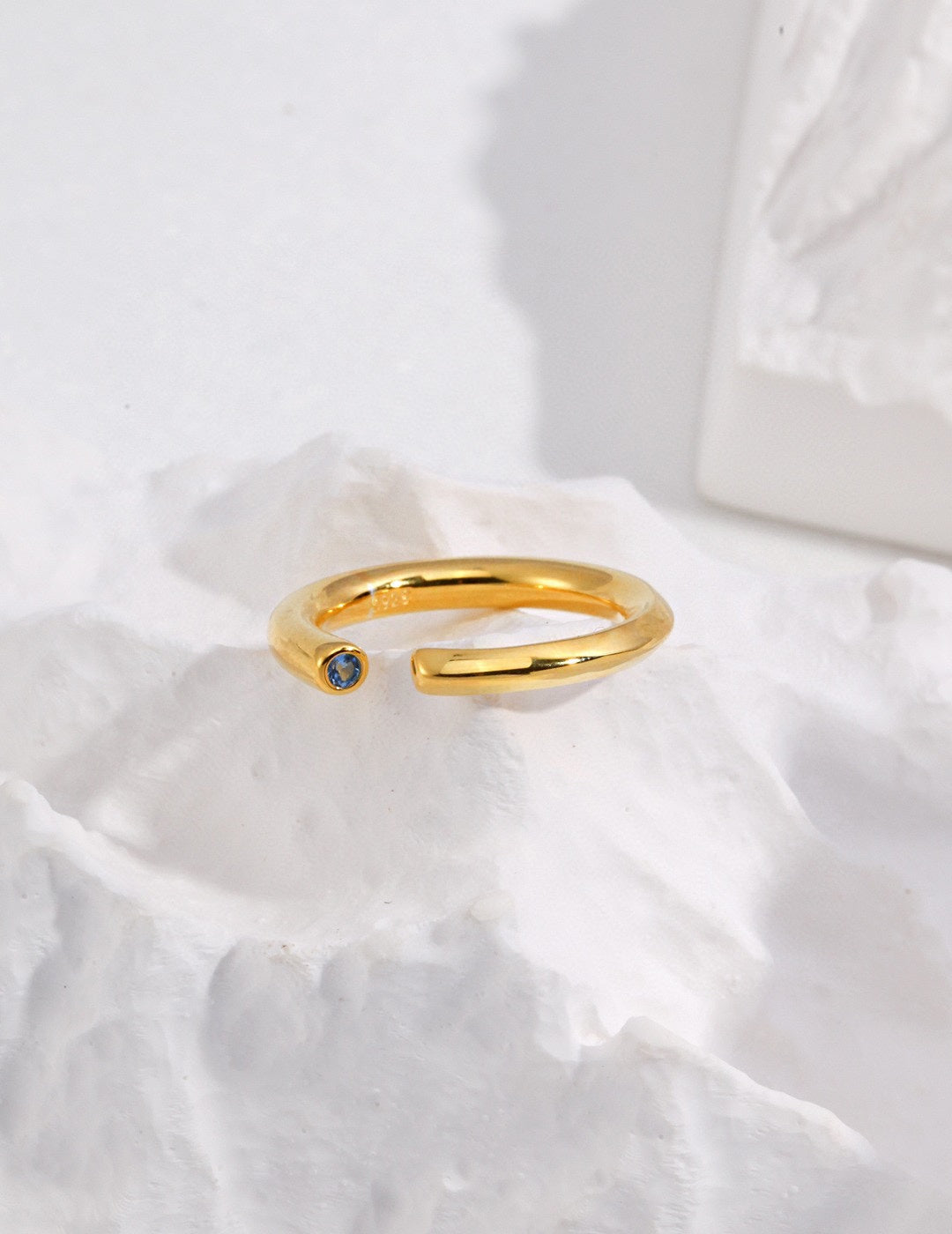 Azure Cuff Open Ring