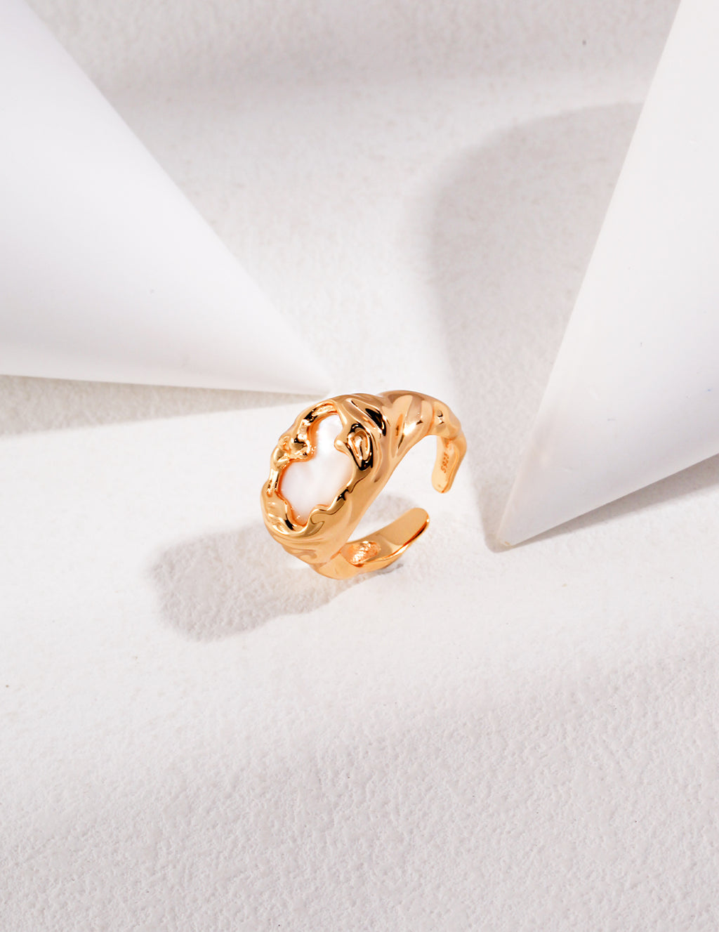Mira Wave Open Ring