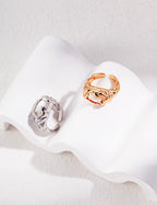 Mira Wave Open Ring