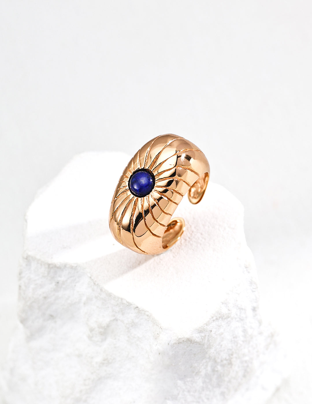 Soleil Dome Open Ring