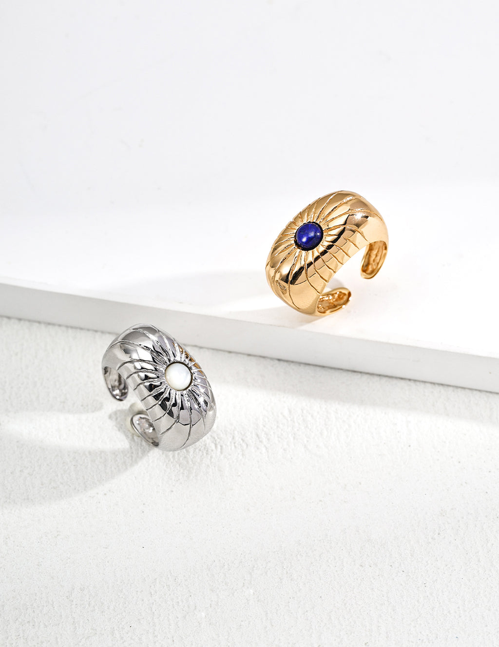 Soleil Dome Open Ring