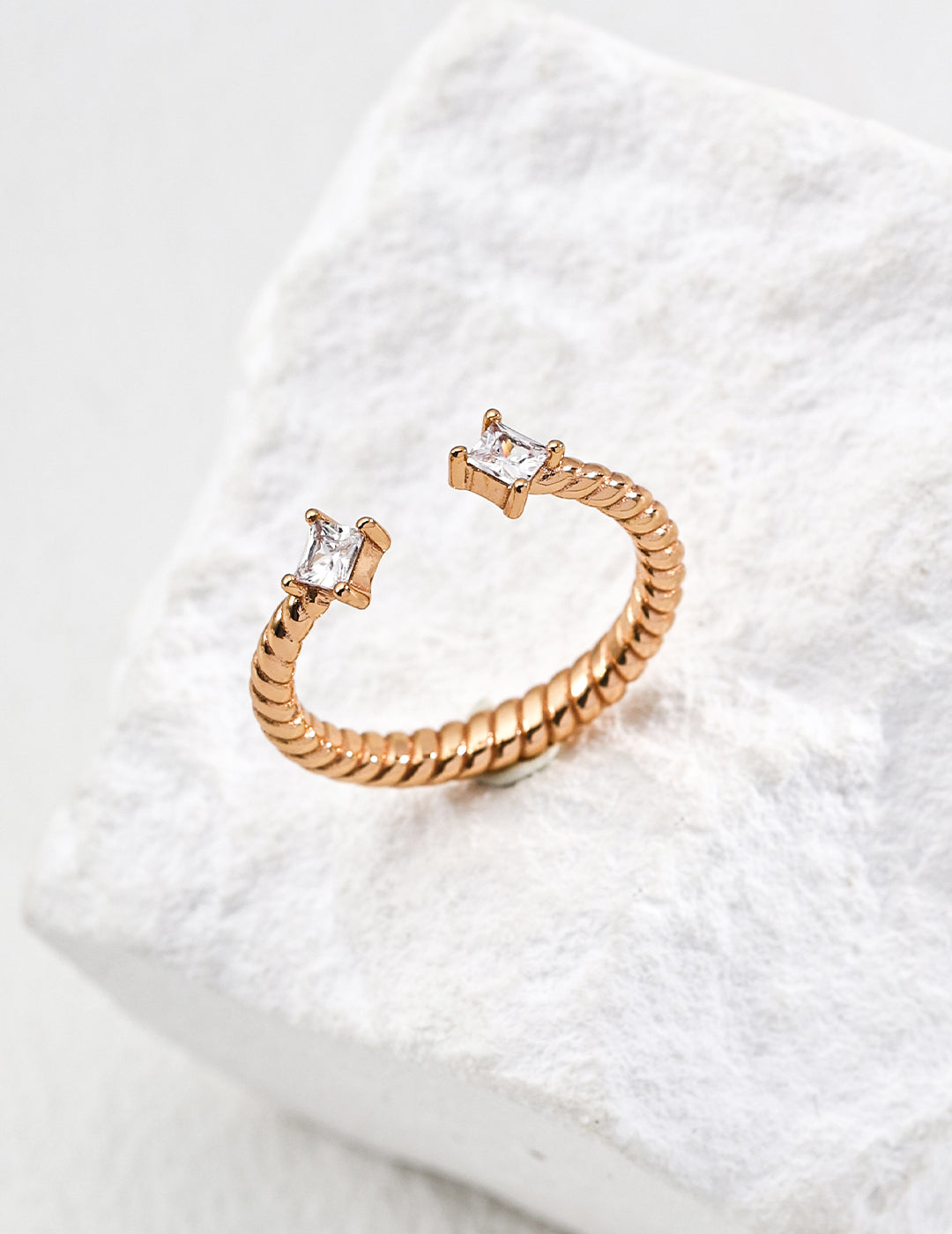 Nova Twist Open Ring Secondary image