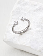 Nova Twist Open Ring