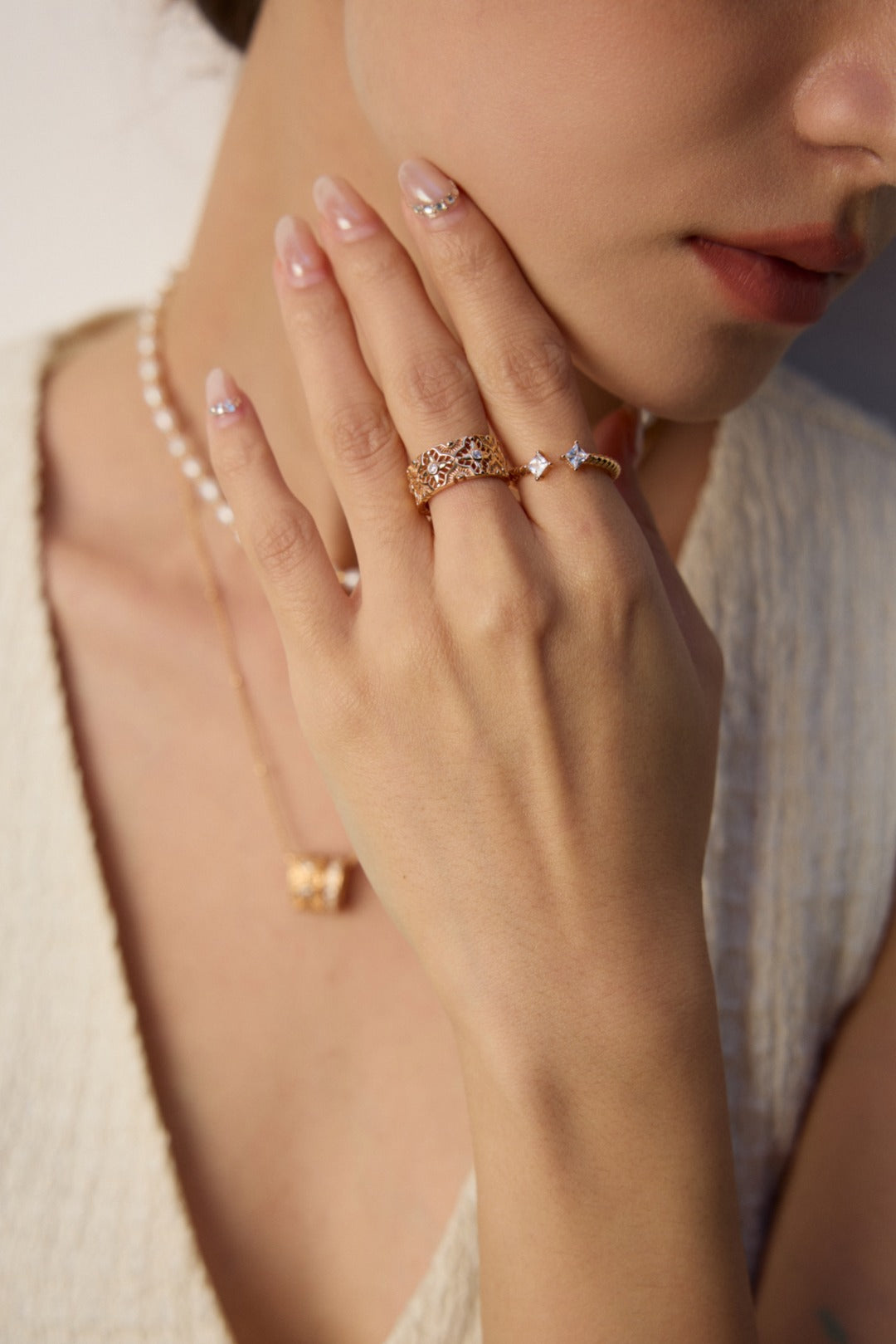 Nova Twist Open Ring