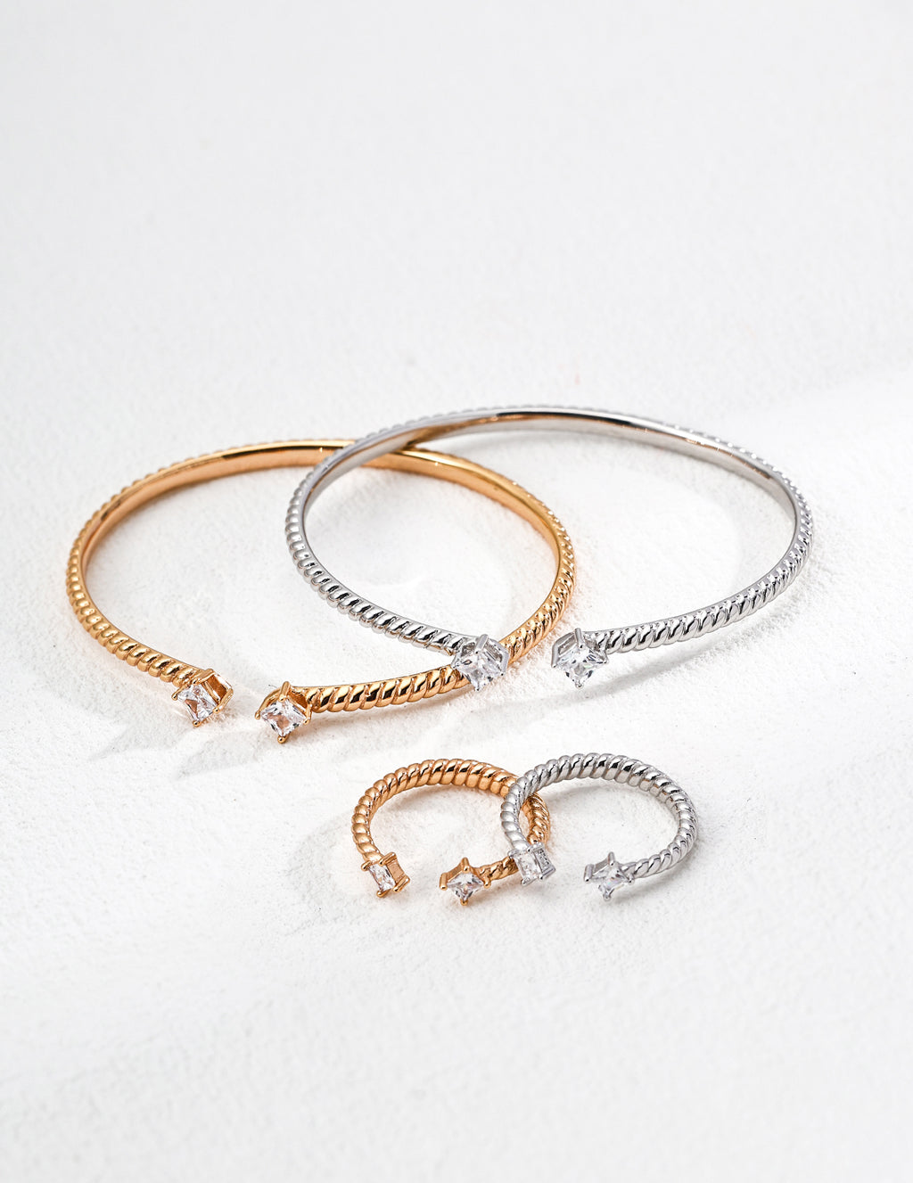 Nova Twist Open Ring
