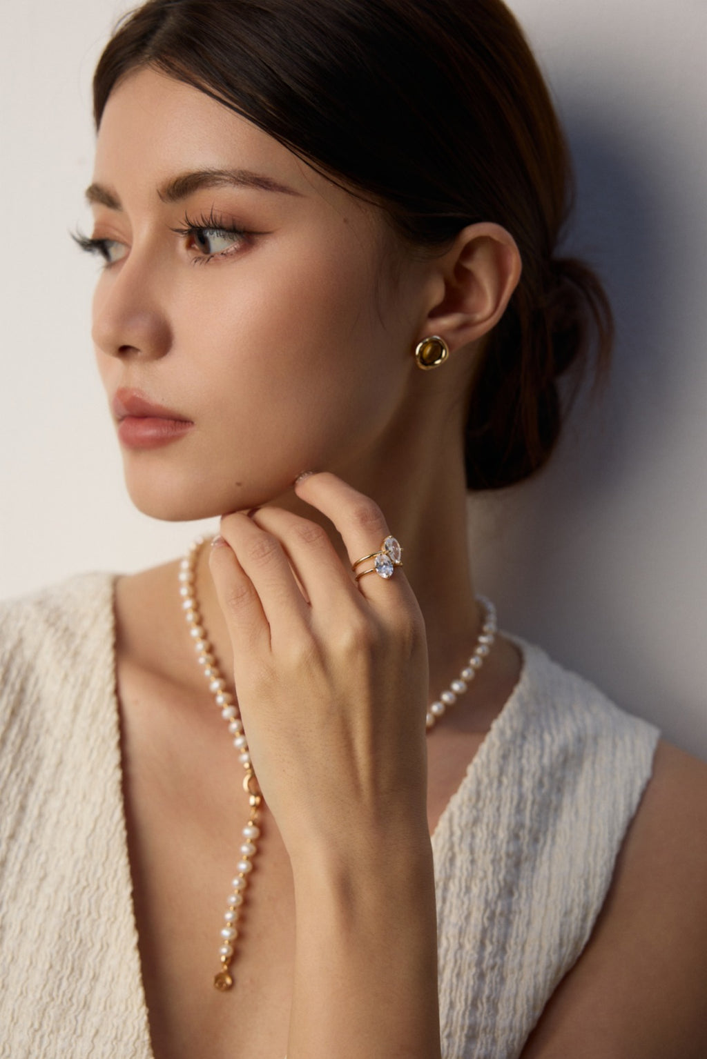 Celeste Duo Open Ring