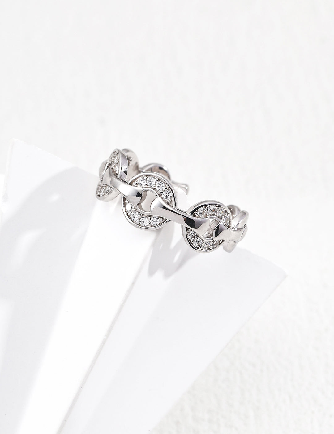 Lumi Link Open Ring
