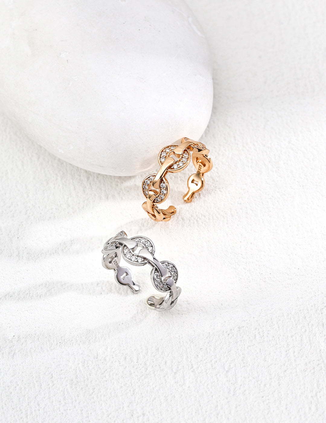 Lumi Link Open Ring