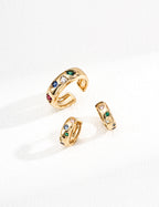 Prism Gem Open Ring