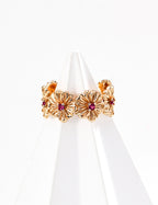 Daisy Ruby Open Ring