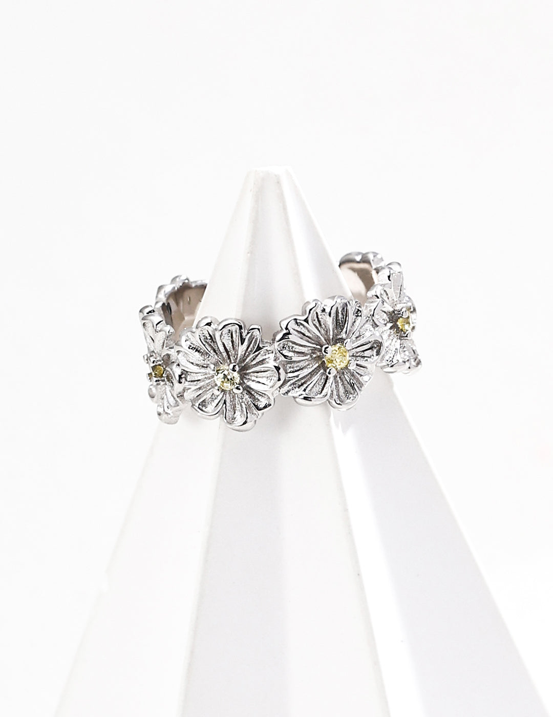 Daisy Ruby Open Ring