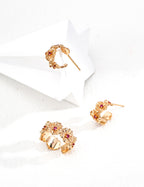 Daisy Ruby Open Ring