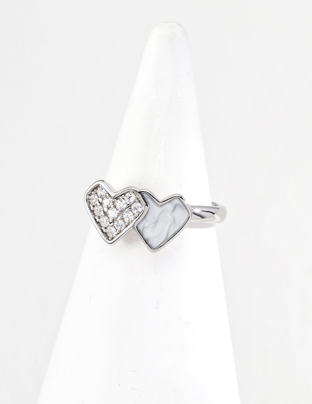 Ruby Pavé Open Ring