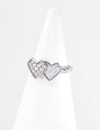 Ruby Pavé Open Ring