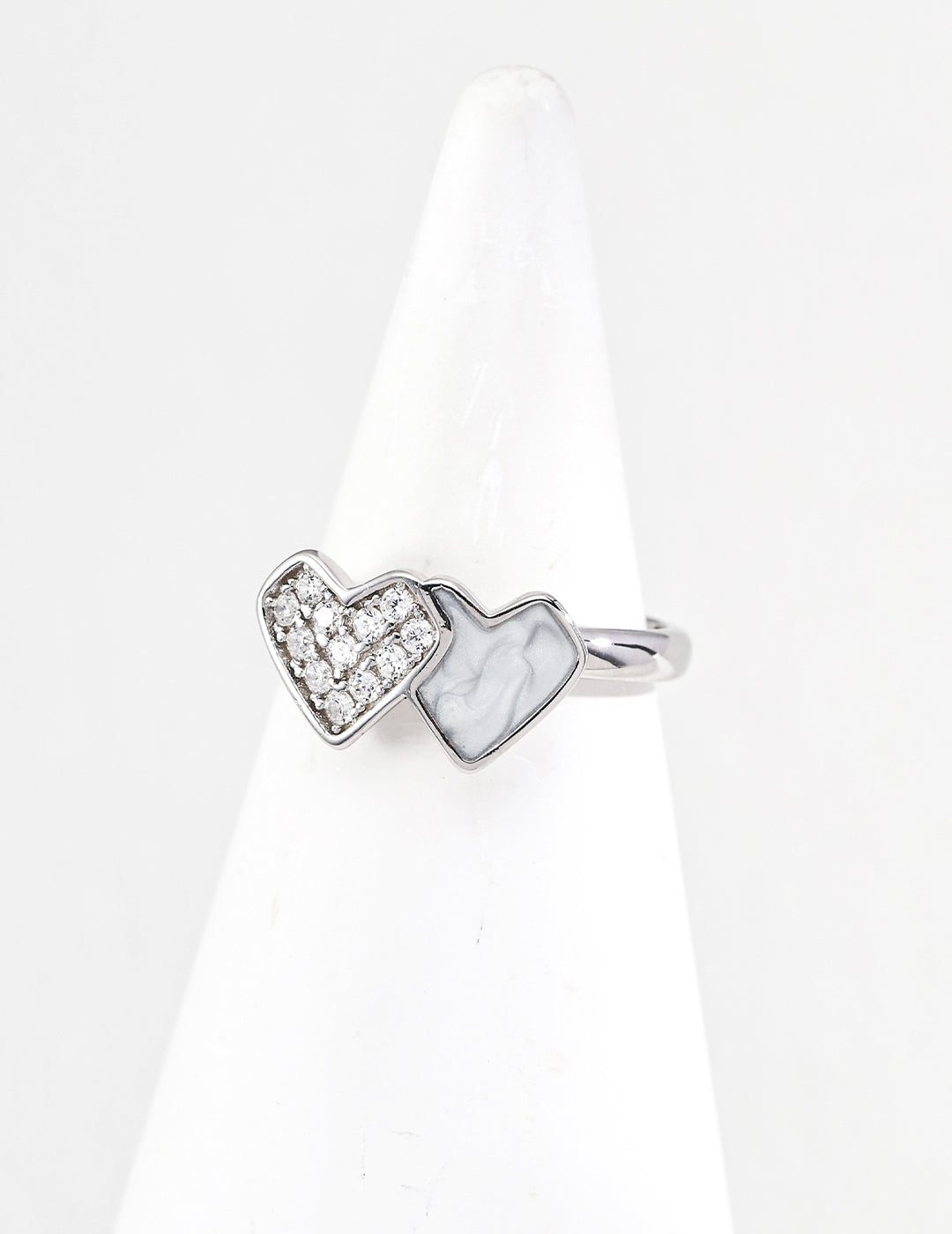 Ruby Pavé Open Ring