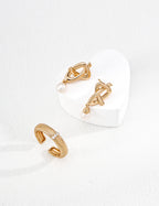 Lumi Ribbed Cuff Ring