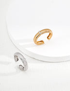 Lumi Ribbed Cuff Ring