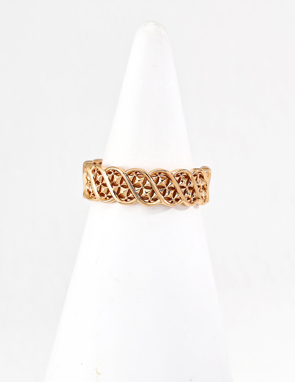 Fleur Braid Open Ring