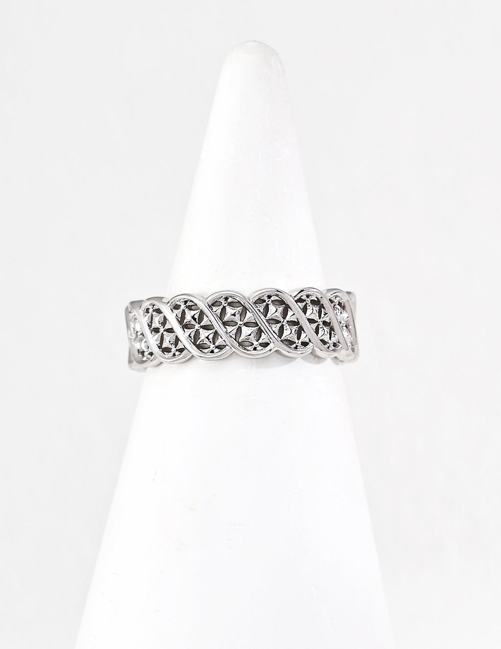 Fleur Braid Open Ring