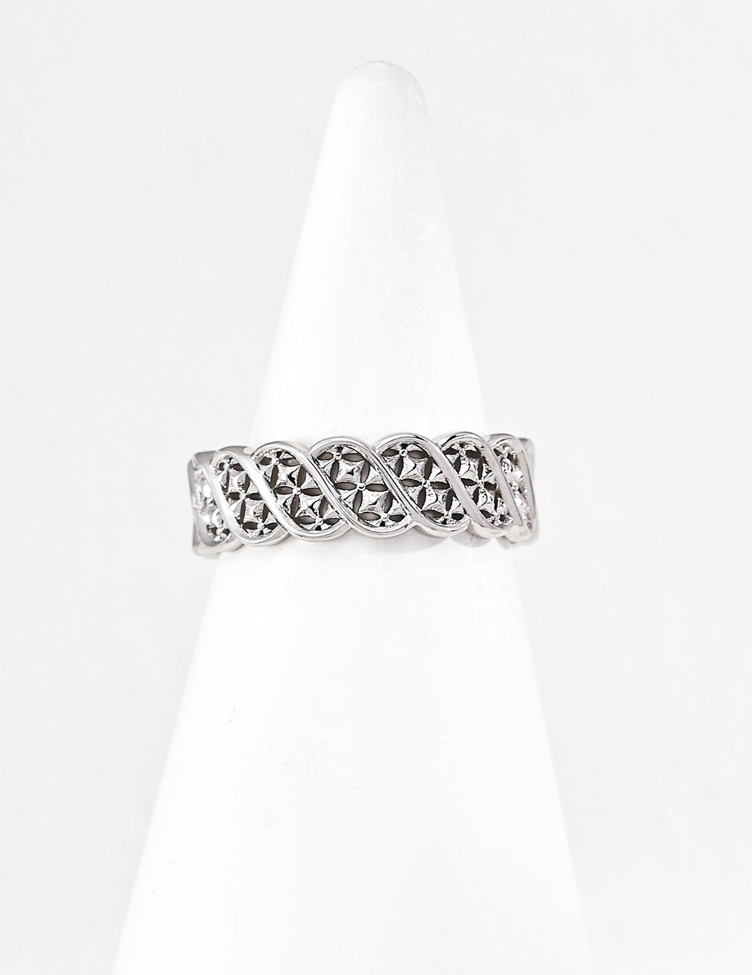 Fleur Braid Open Ring