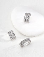 Fleur Braid Open Ring