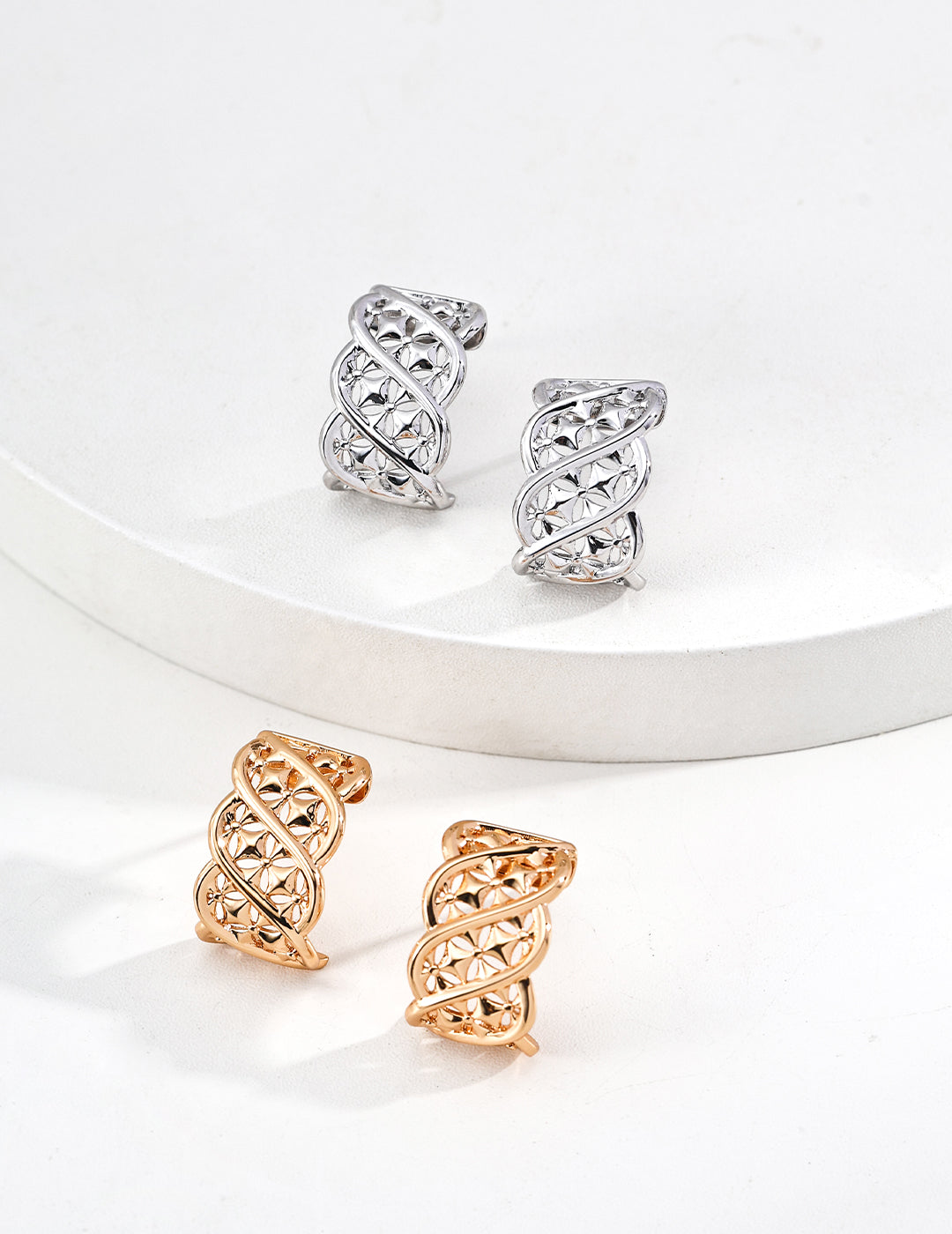 Fleur Braid Open Ring