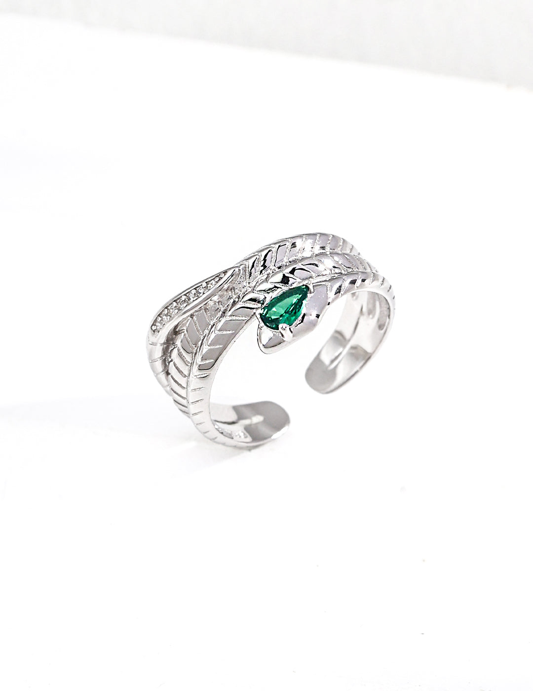 Astra Feather Open Ring