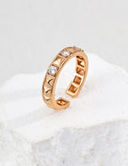 Nova Stud Open Ring