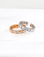 Nova Stud Open Ring