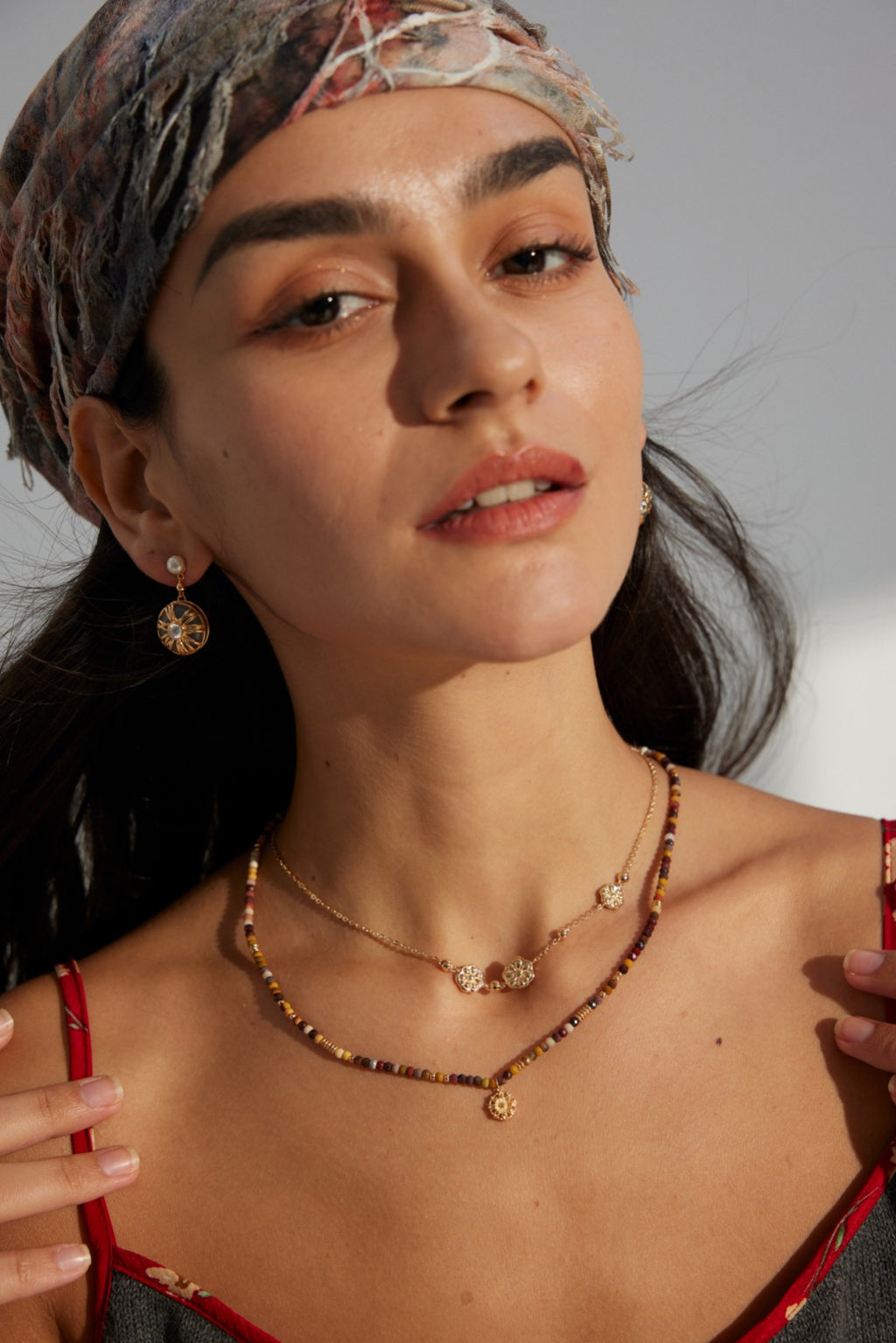 Flora Station Necklace