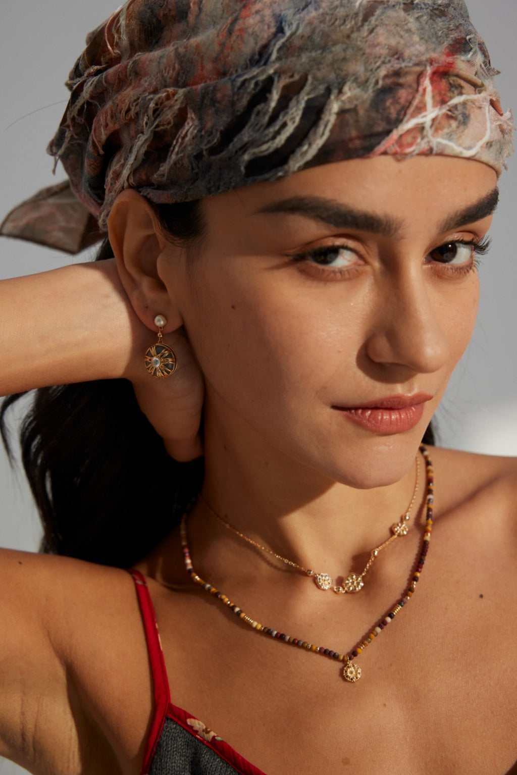 Flora Station Necklace