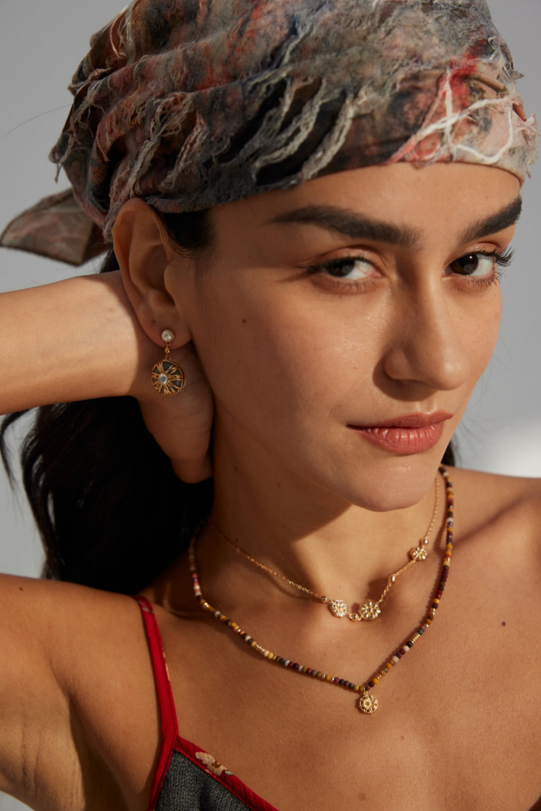 Flora Station Necklace