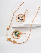 Flora Station Necklace