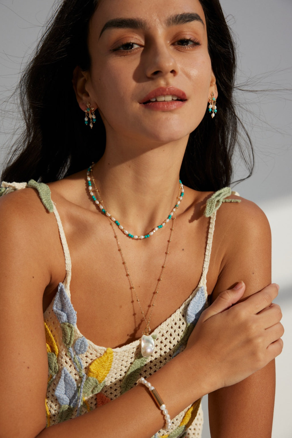 Turquoise Coast Beaded Necklace