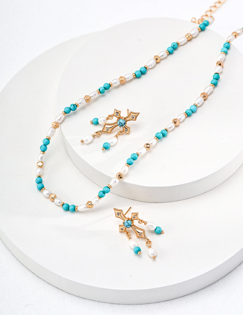 Turquoise Coast Beaded Necklace