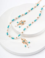 Turquoise Coast Beaded Necklace