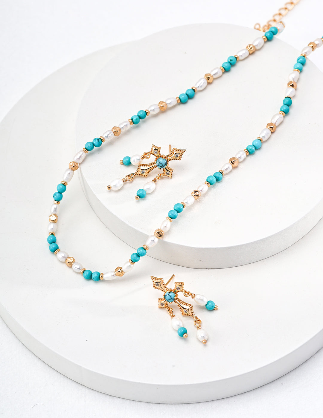 Turquoise Coast Beaded Necklace