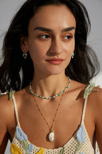 Turquoise Coast Beaded Necklace