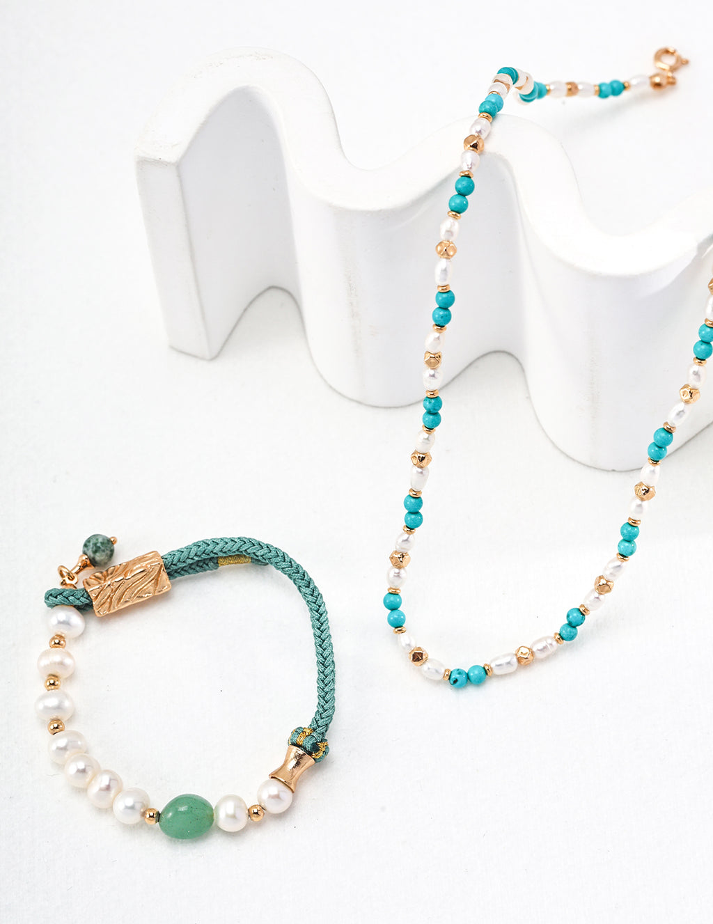 Turquoise Coast Beaded Necklace