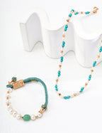 Turquoise Coast Beaded Necklace