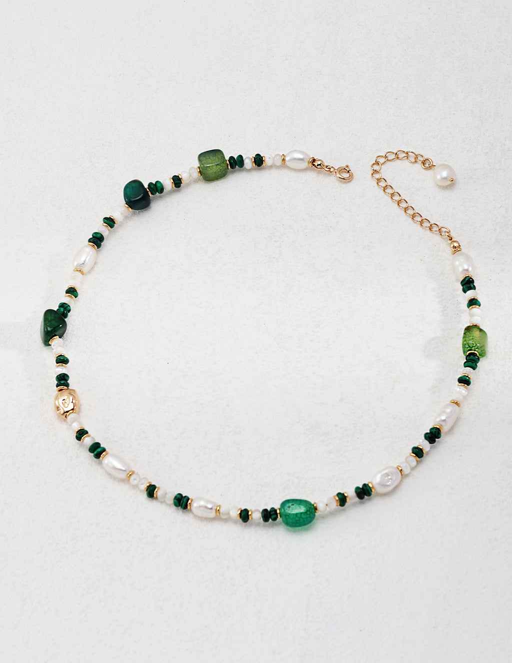 Emerald Coast Beaded Necklace