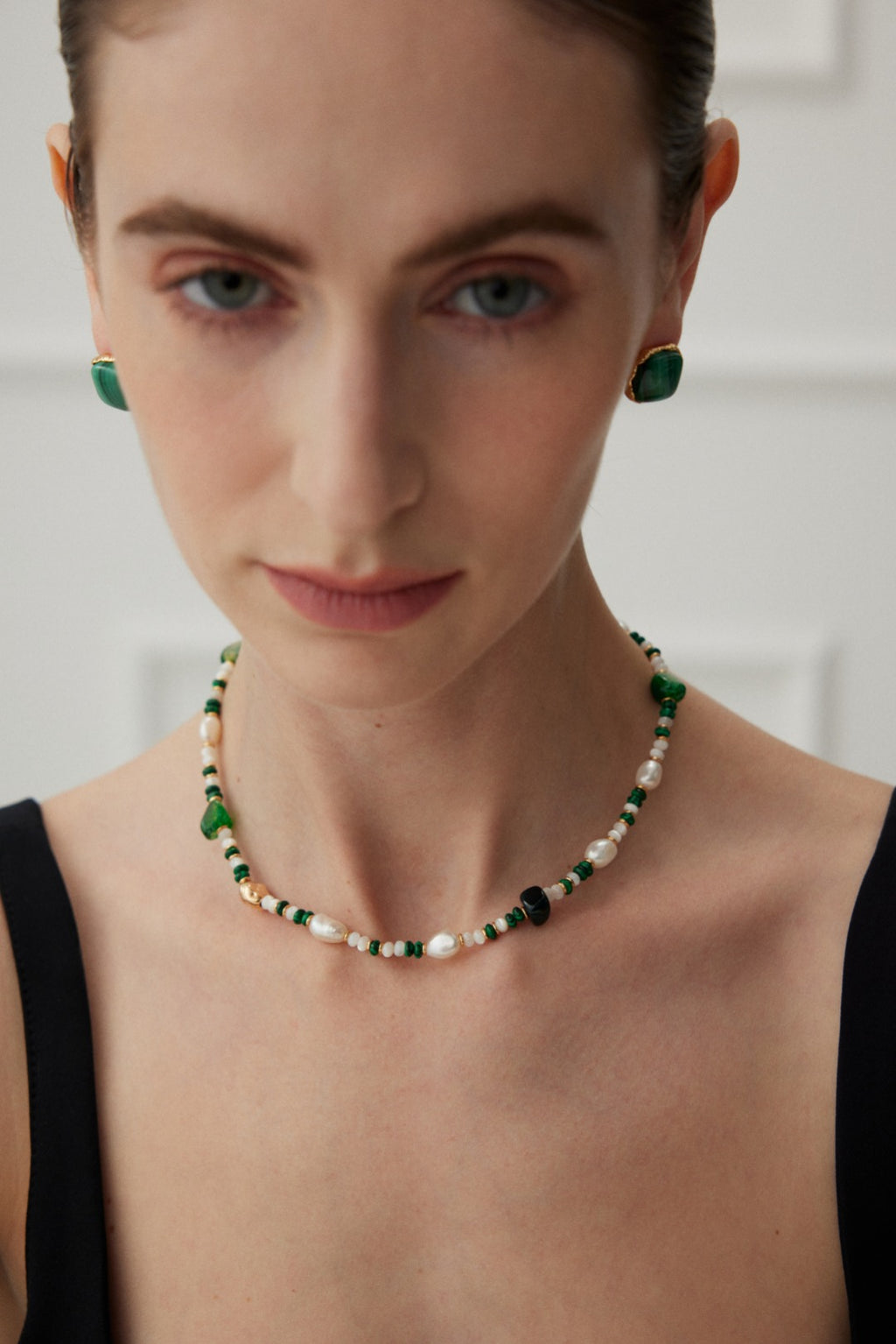 Emerald Coast Beaded Necklace