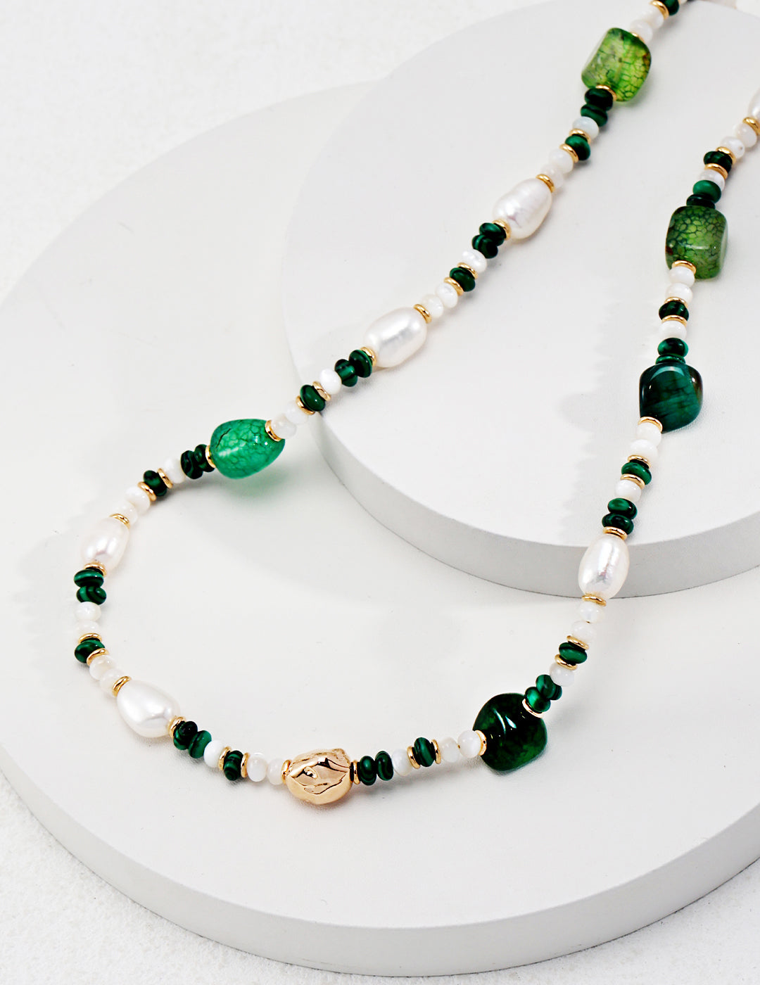 Emerald Coast Beaded Necklace