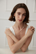 Pearl Bloom Charm Necklace