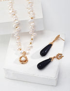 Pearl Bloom Charm Necklace
