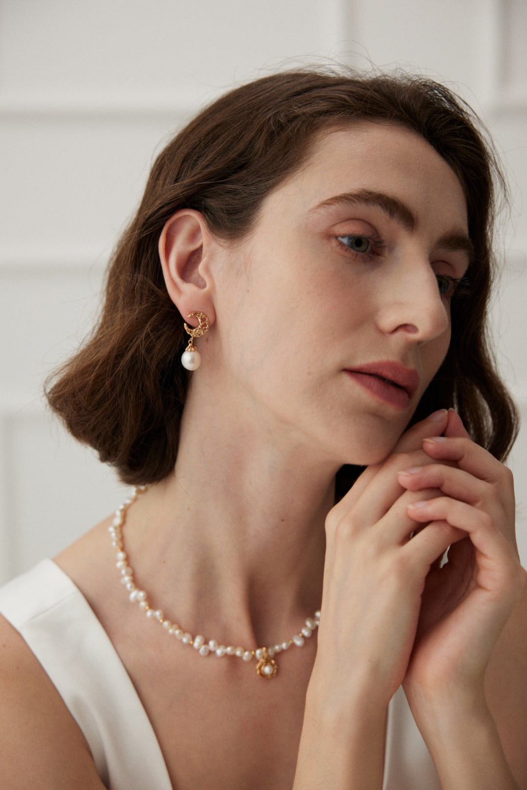 Pearl Bloom Charm Necklace Zweitbild