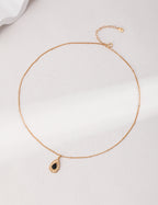 Noir Sunburst Necklace