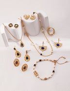 Noir Sunburst Necklace
