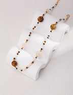 Terra Moonstone Beaded Necklace
