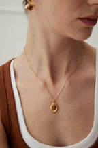 Tiger Eye Talisman Necklace